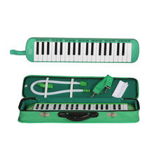 硬盒37键口风琴学生课堂口风琴乐器教学成人初学者儿童演奏口吹琴
