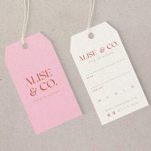 服装白卡吊牌定制纸卡吊牌印刷厂家小批量1000起订可做烫金