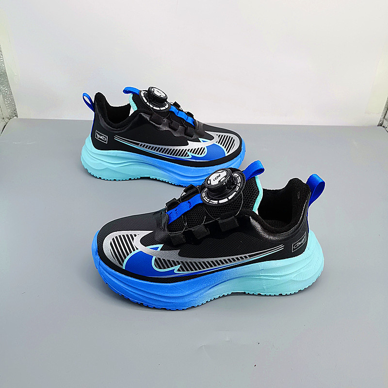 32-37 Nuevos zapatos de correr de algodón para niños, zapatos casuales de invierno para niños.