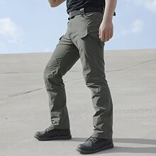 IX7战术裤迷彩作训裤春秋户外工装裤宽松软壳冲锋裤防水IX9跨境