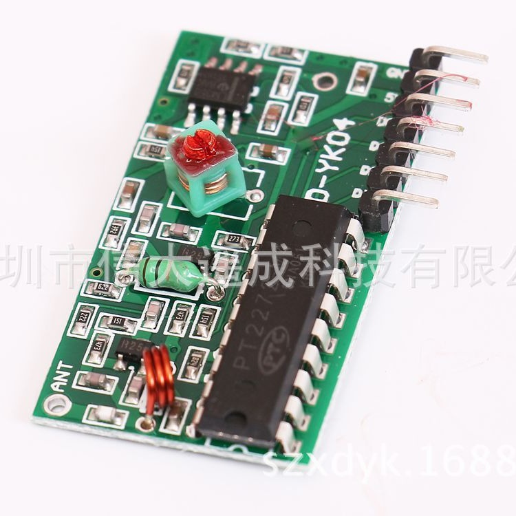 2272带解码接收模块 无线遥控接收板 315频率 M4接收头