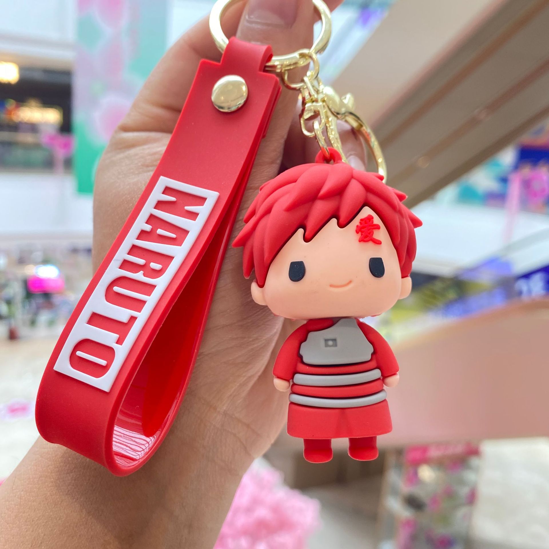 Nuevo llavero Naruto Kakashi llavero de la muñeca de la historieta de Naruto