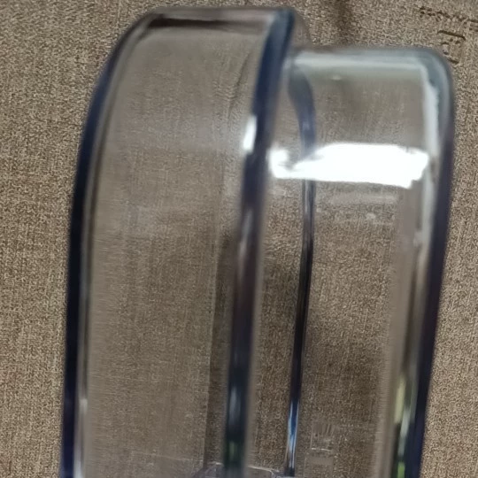 Обычная обработка радиального манометра Поверхностная Защитная крышка акриловый односторонний цифровой дисплей ПК пластиковый высокопрозрачный корпус