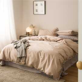 掌柜力荐！高级感100S新疆长绒棉四件套纯棉全棉床单被套床上用品