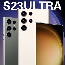 爆款S23 Ultra跨境手机7.3寸大屏高端安卓13智能手机工厂带触容笔