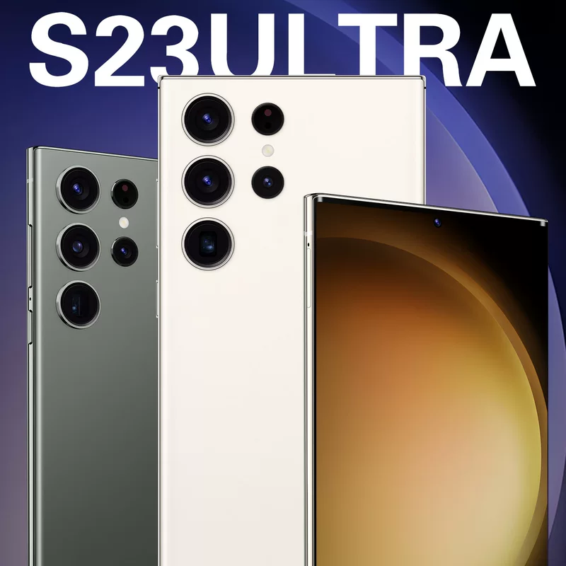 (Граница торговли), S23, мобильный телефон, элитный смартфон, 7,3 дюйма, широкий экран, Android 13