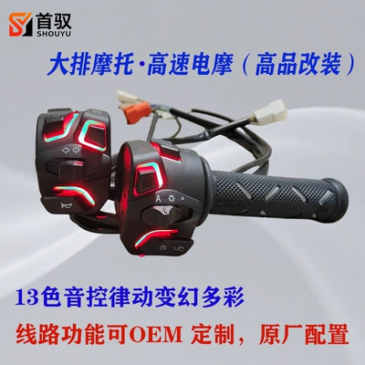 Motorcycle Control System Parts Headlight and Horn Assembly