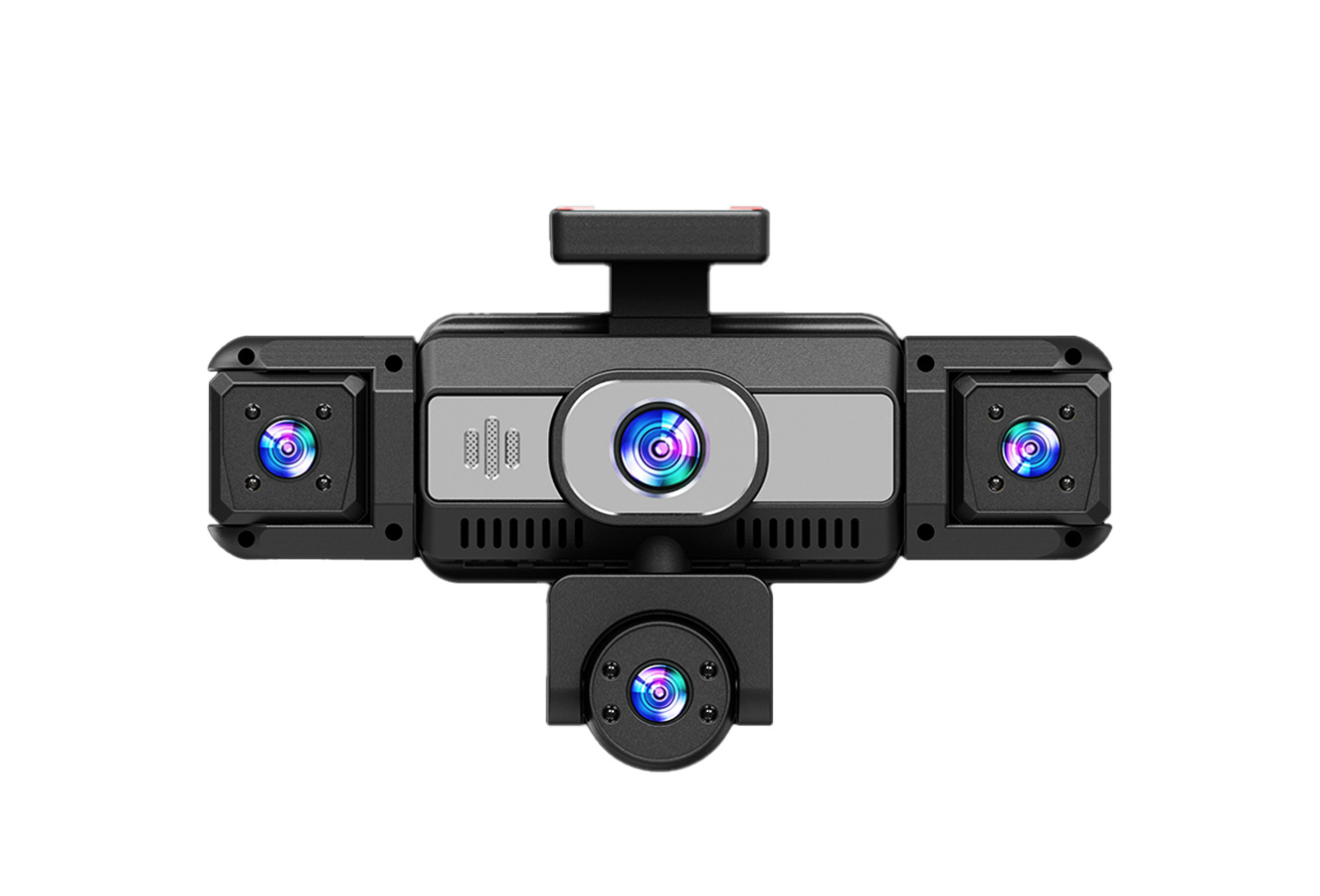 W19-5 lens dash cam, 3.16-inch 1080P HD night vision, five-channel recording, factory-installed camera, 360-degree panoramic view