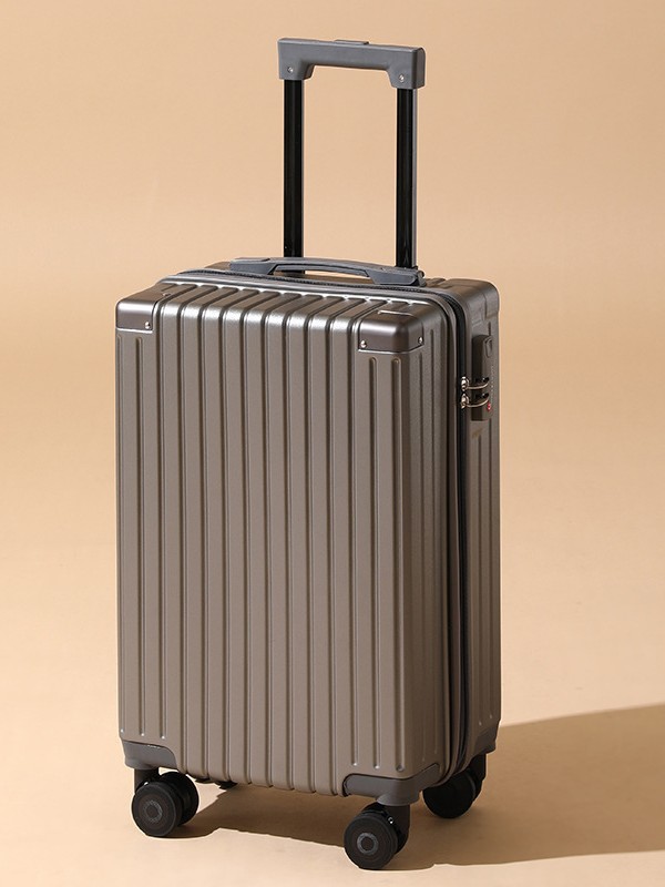 Maleta de viaje para mujer, nuevo modelo con ruedas universales silenciosas, resistente y duradera, gran capacidad, marco de aluminio, maleta con ruedas con contraseña para hombre, maleta de cuero.