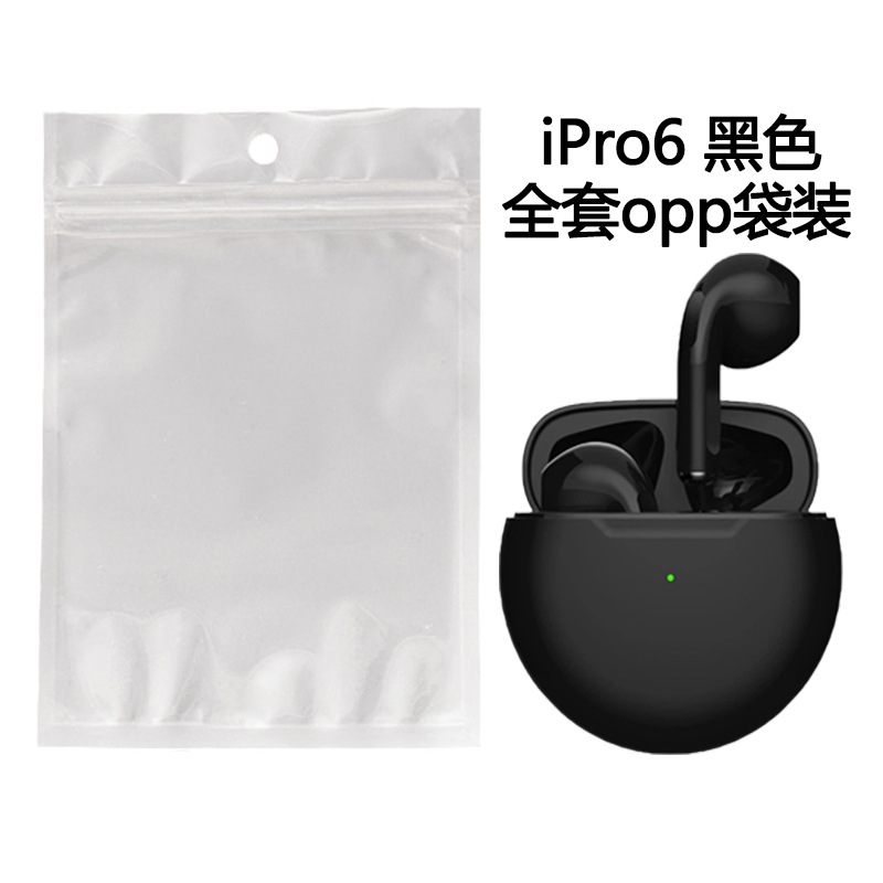 Nuevo transfronterizo real auricular Bluetooth inalámbrico Pro6 macaron TWS deportes estéreo táctil entrega transfronteriza