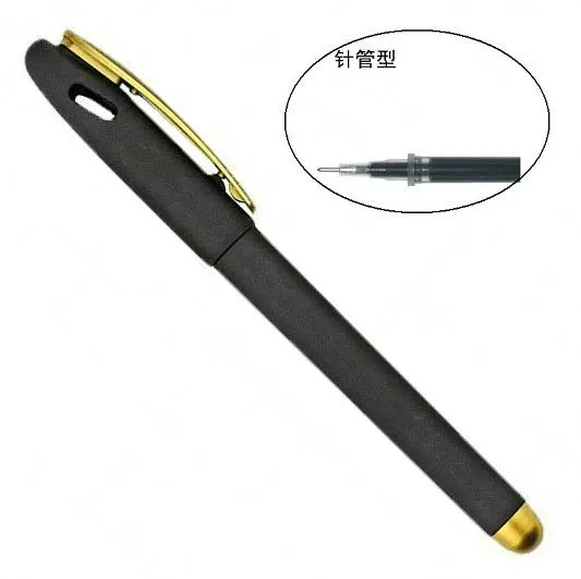 Gold Spray-Coated Matte Pen, Luxury Gold Cultural Pen, Matte Finish, Frosted Finish, Sandpaper Finish, Professional Pen