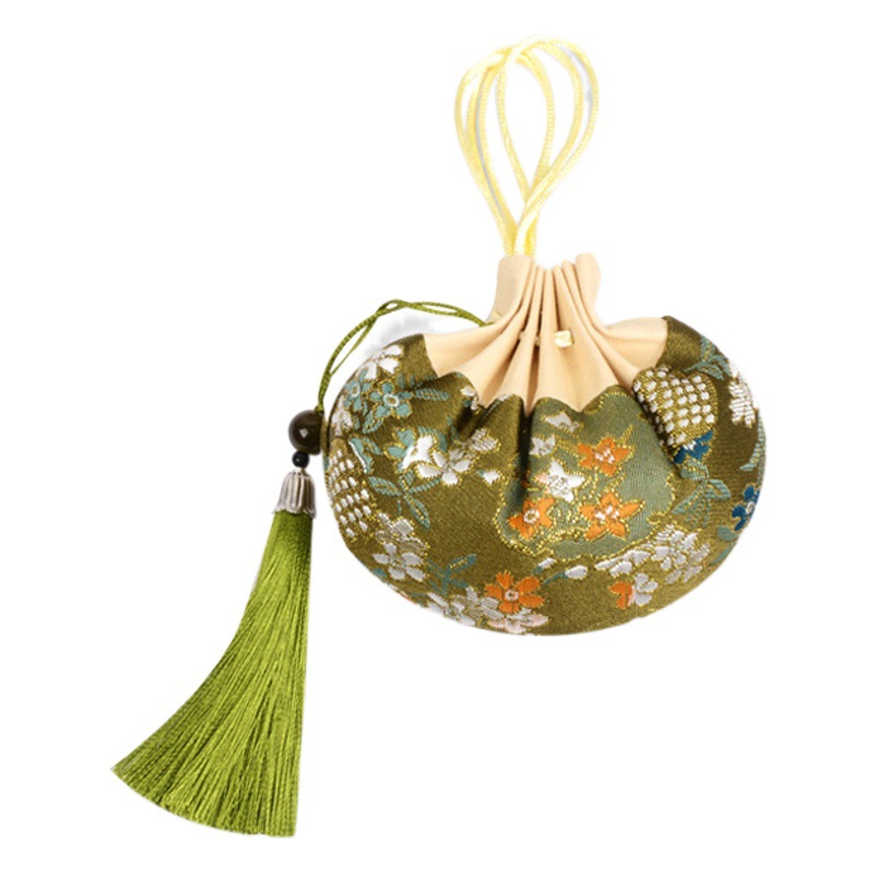 Wholesale Sachets, Hanfu Court Accessories, Tassel Neck Hangings, New Style Tourist Attraction Vintage Pendants, Incense Bags, Car Hangings, Brocade Pouches