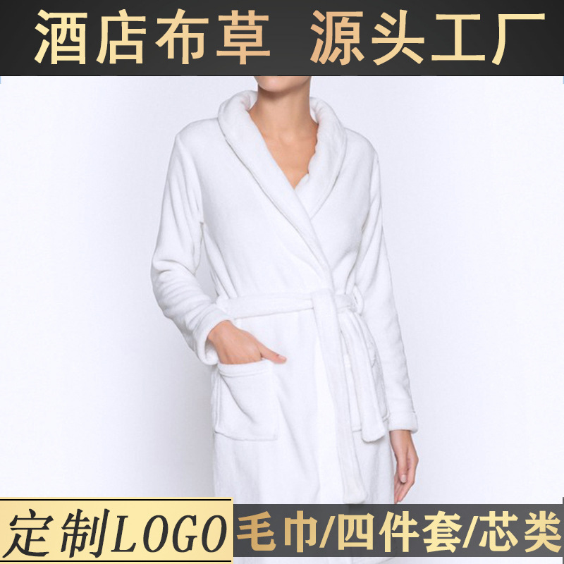 Custom direct selling full cotton Japanese kimono collar White cut velvet waffle bathrobe custom logo hotel bathrobe Custom direct selling full cotton Japanese kimono collar White cut velvet waffle bathrobe custom logo hotel bathrobe
