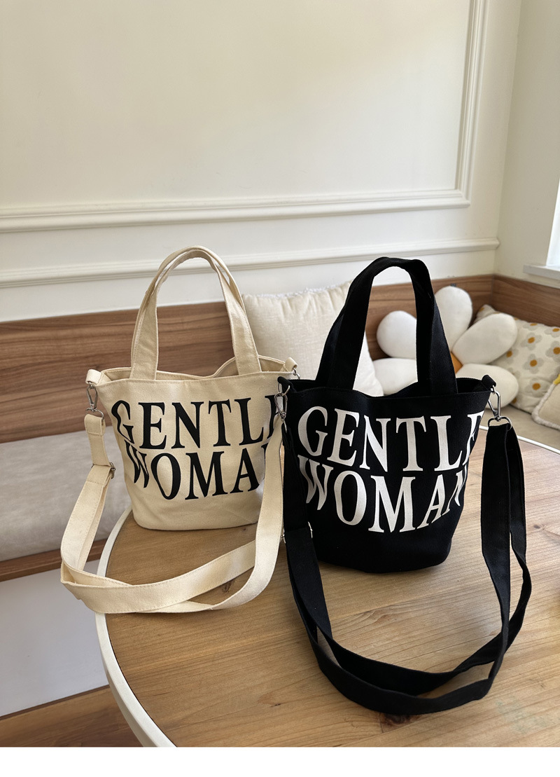 Chaopai Letter Mini Crossbody 2023 New Portable Lunch Box Korean Design Sensible Canvas Storage Phone Bag_voghion.com