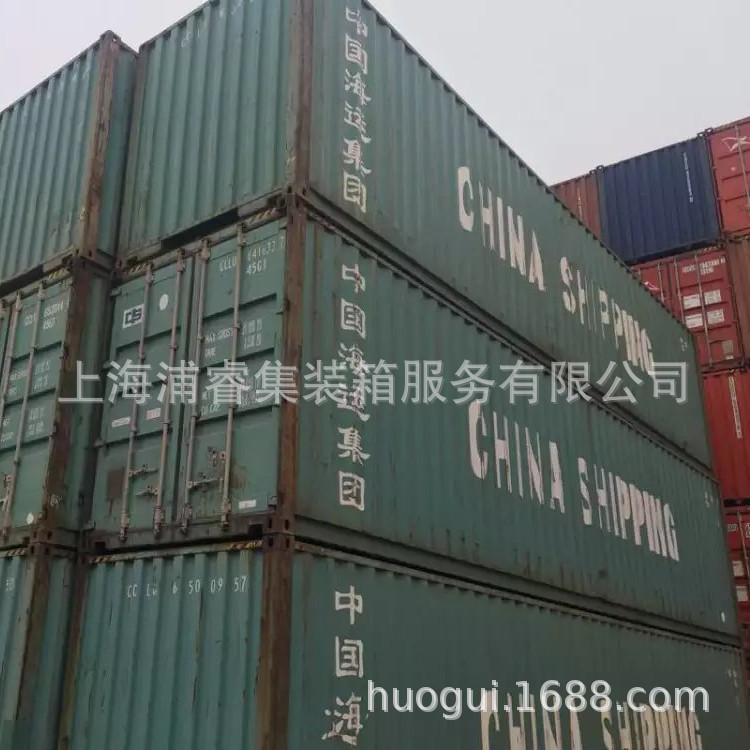 无锡二手集装箱仓库销售，6米12米海运二手集装箱批发，全新集装