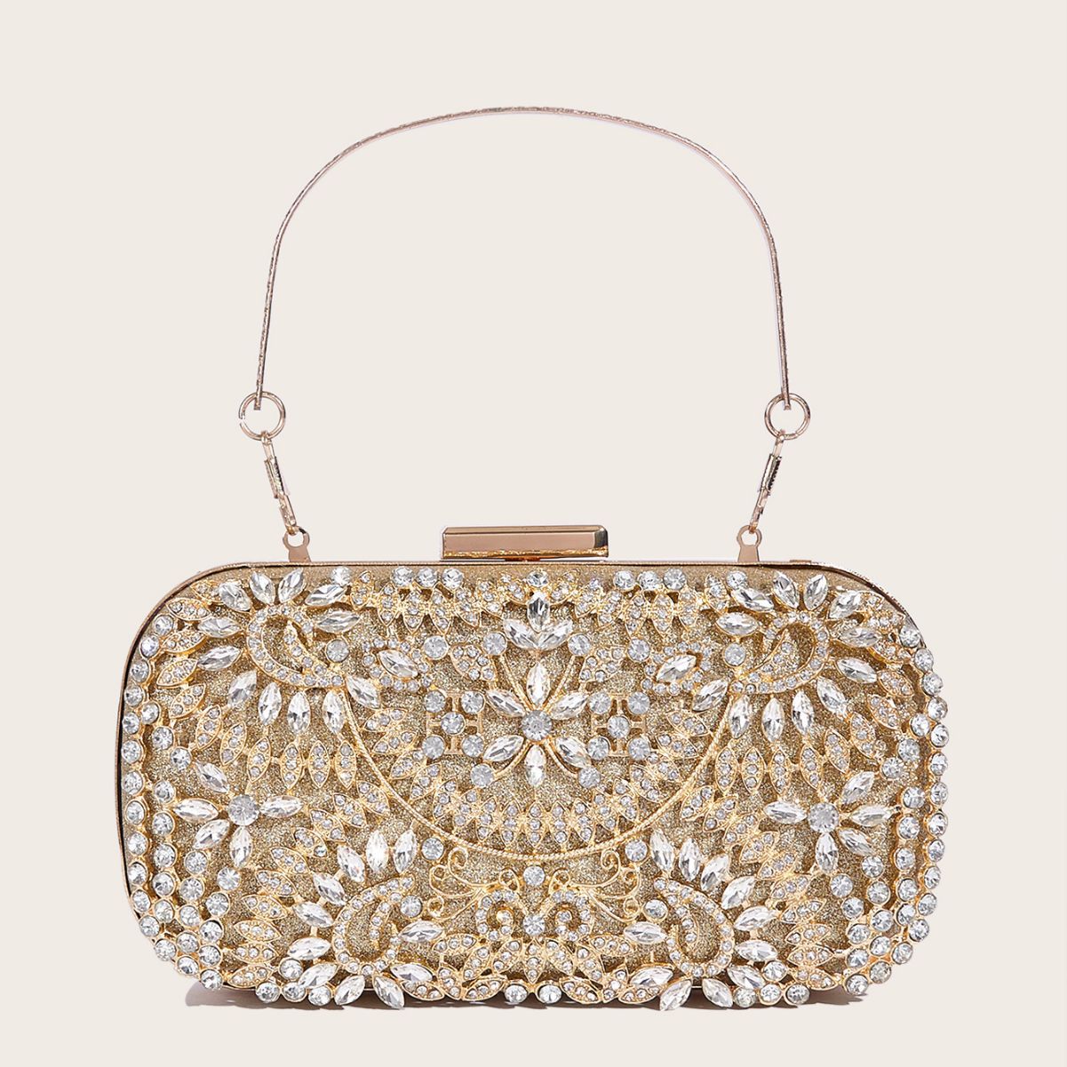 2023 transfronterizo nuevo bolso de noche incrustado en diamantes con cheongsam vestido bolso de noche bolso de mujer europeo y americano explosión transfronteriza