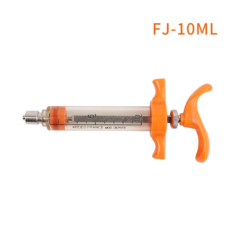 TPX exportación nylon inyección veterinaria aguja de plástico jeringa de acero aguja 50 ml jeringa para cerdo, ganado y ovejas