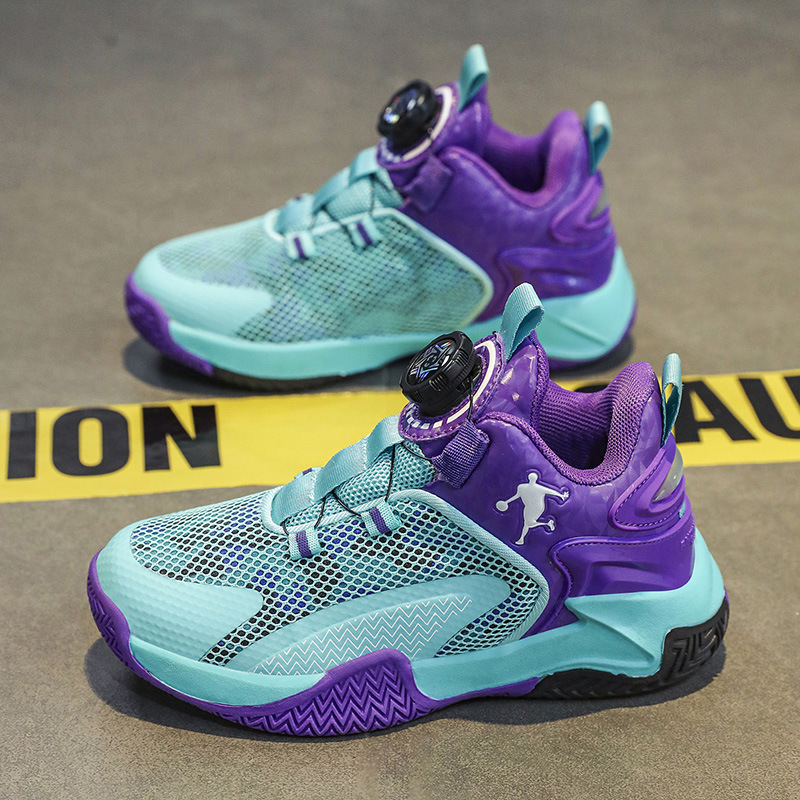 Basketballschoenen voor jongens ademend en antislip_voghion.com