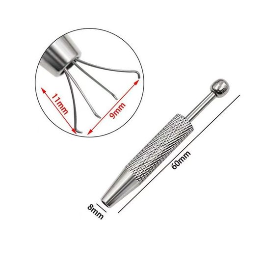 Four-claw clip stainless steel non-slip bare diamond jewelry grab artifact equipment grab artifact source manufacturers