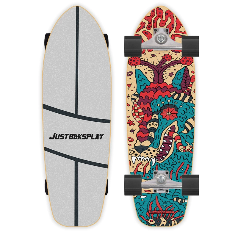 Лед Surfing Board Bridge Spring PU двойное рулевое управление SM Pusher симулятор серфинга скейтборд