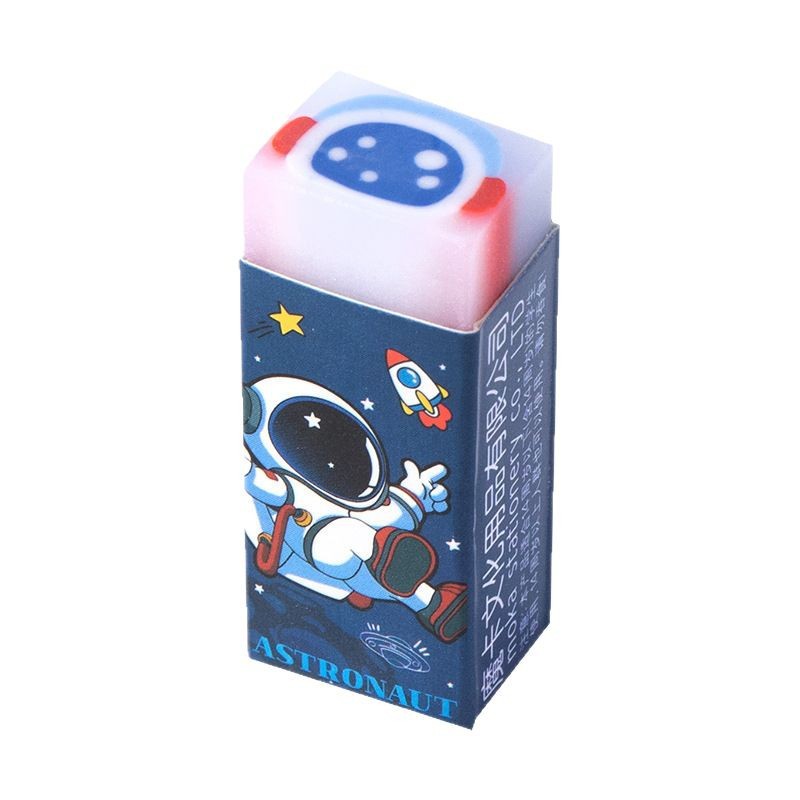 Borrador de dibujos animados con relleno, papelería de mascotas adorables para estudiantes, premio al por mayor, juego simple, creativo, de alto valor para niños