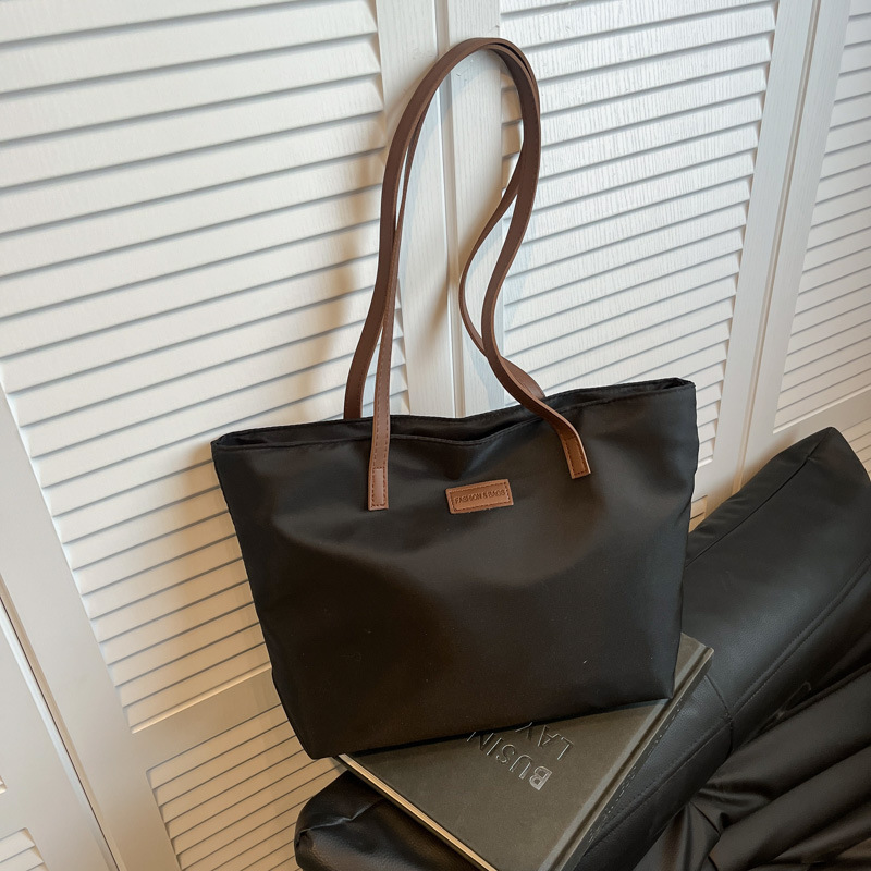 Korean Style Trendyy Casual Tote Bag for Women 2025 New Work Casual Work Clothing Oxford Cloth Large Capacity Shoulder Bag Korean Style Trendyy Casual Tote Bag for Women 2025 New Work Casual Work Clothing Oxford Cloth Large Capacity Shoulder Bag