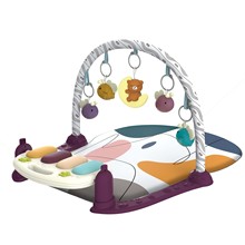 婴儿早教钢琴活动健身架玩具卡通摇铃睡眠游戏垫玩具