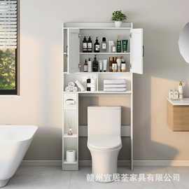 定制浴室储物柜卫生纸架跨境热销洗衣机储物柜家用马桶收纳架