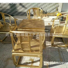 铸铜桌子椅子雕塑 精品铜雕龙椅 皇帝龙椅玻璃钢龙椅贴金彩绘