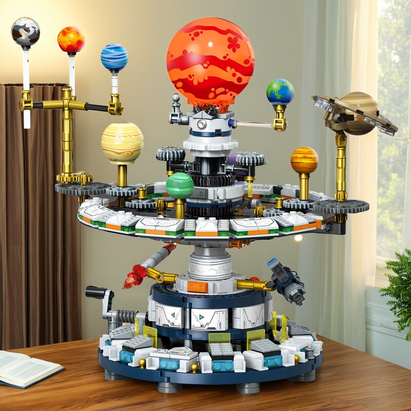 Solar system 8 planets building blocks set educational toy Solar system 8 planets building blocks set educational toy