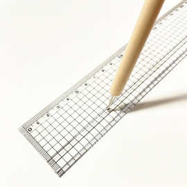 包邮30 50cm 直尺界尺绘图设计槽尺画直线工笔画凹尺绘图设计尺子