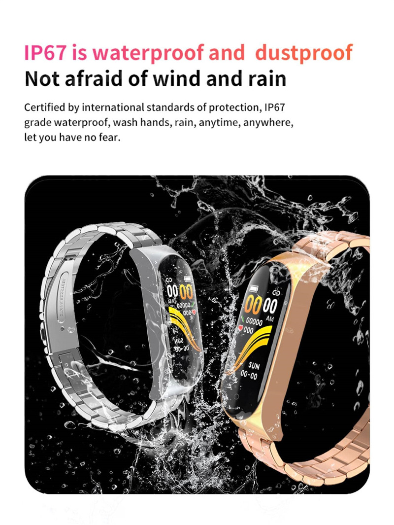 Title 5, Smart Bracelet Herzfrequenz Blutdruck Ihr persö...