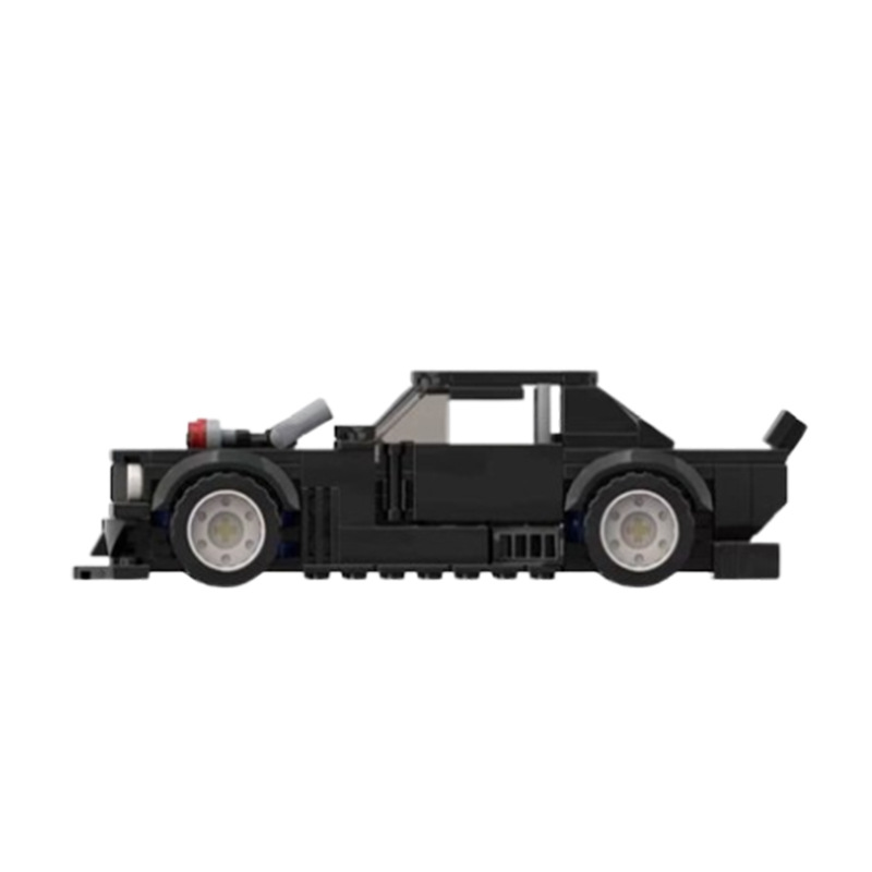 Modelo de carro de corrida em blocos de construção puzzle_voghion.com