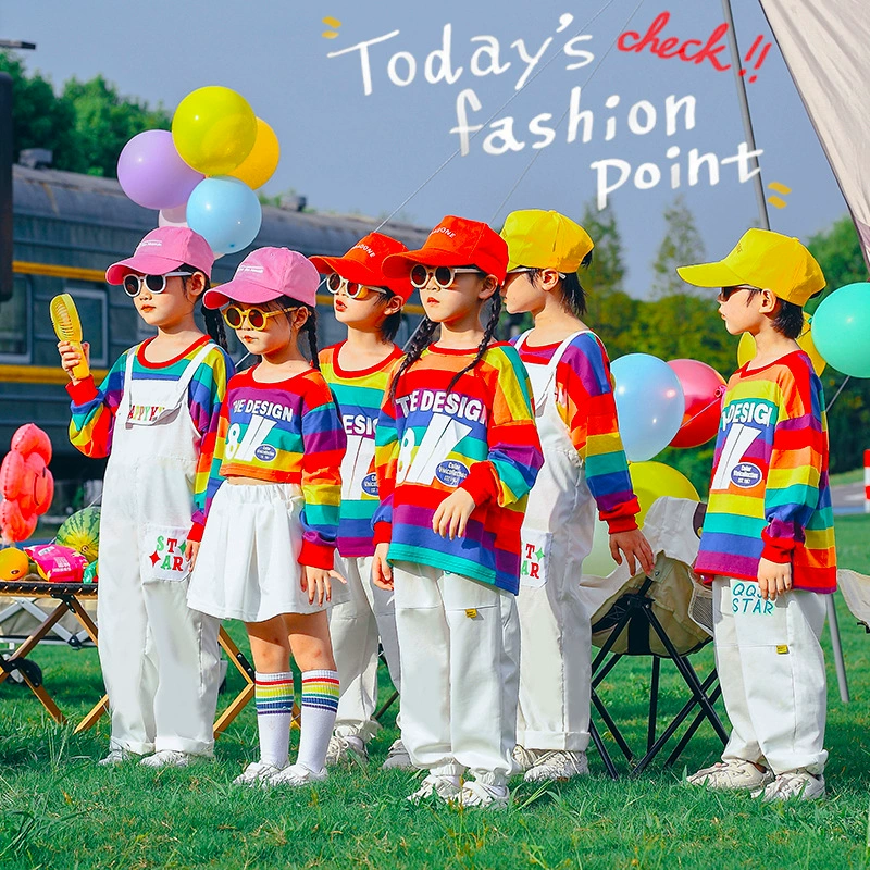 Детская одежда для чирлидеров Церемония открытия Игр для учащихся начальной школы