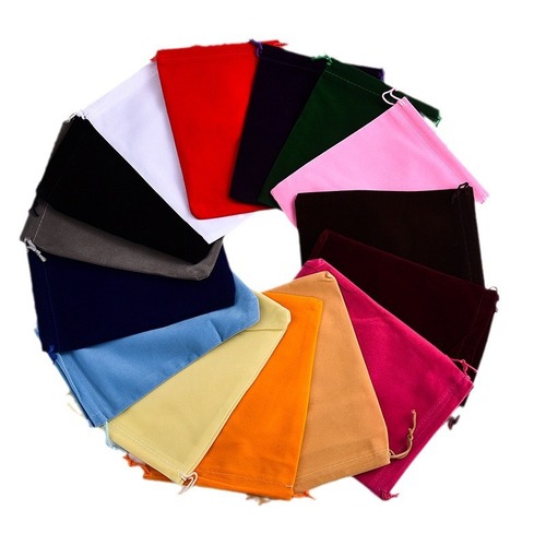 Custom velvet bundle bag velvet drawstring closure ornament jewelry high-end cultural relics small cloth bag velvet storage bag