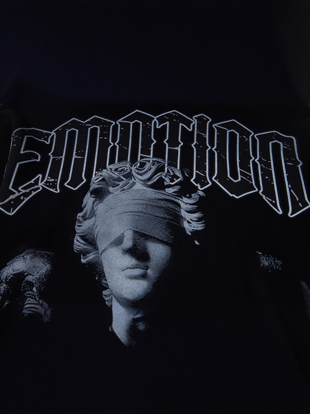 Sudadera con Capucha de Algodón M EMOTION, Estampada y de Corte Holgado | Estilo Casual
