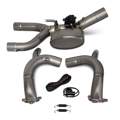 Valve Titanium Alloy Front – Motorcycle exhaust pipe