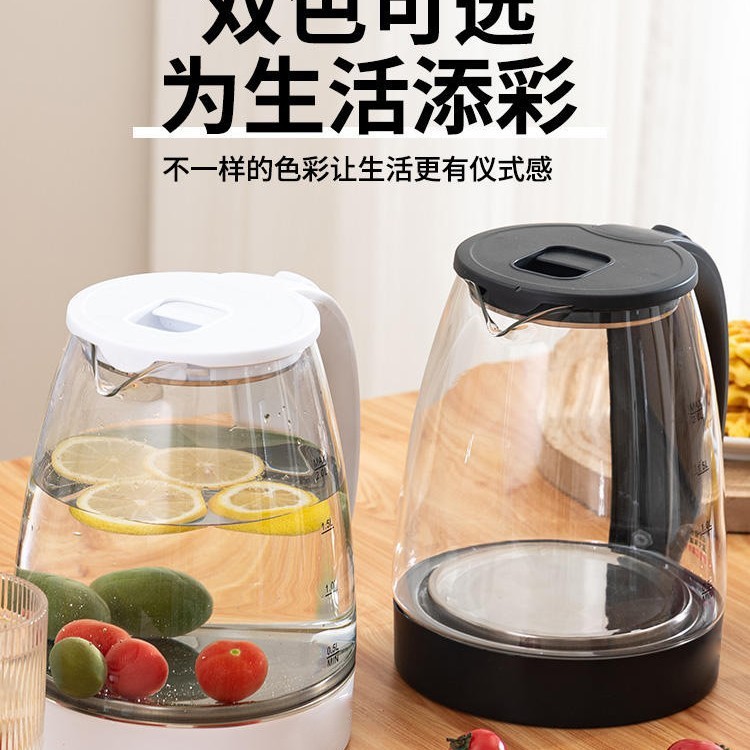 工場直販 外国貿易輸出 2.0リットル ホウケイ酸ガラス 電気ケトル 電気ケトル 大容量ケトル|undefined