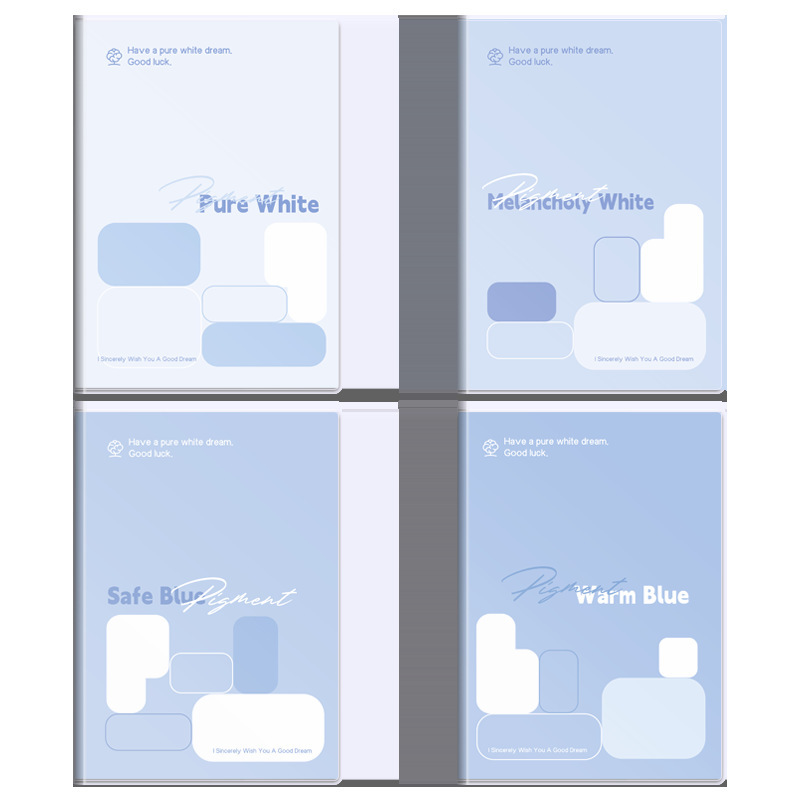 Cuaderno simple y elegante con funda de goma B5 gruesa, pequeño, fresco y portátil A5, esencial para el aprendizaje de oficina