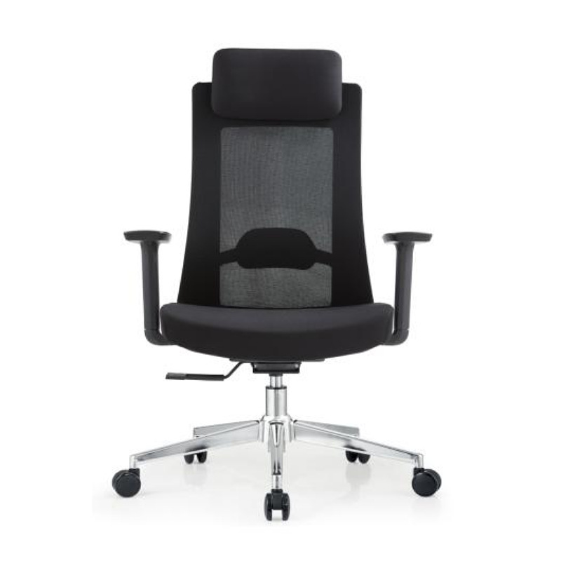 017 - 30 - S028A * negro (asiento de algodón de respaldo alto + reposabrazos de elevación + chasis de tres velocidades + pie de chapeado de asiento) 85 * 31 * 64 * 17KG