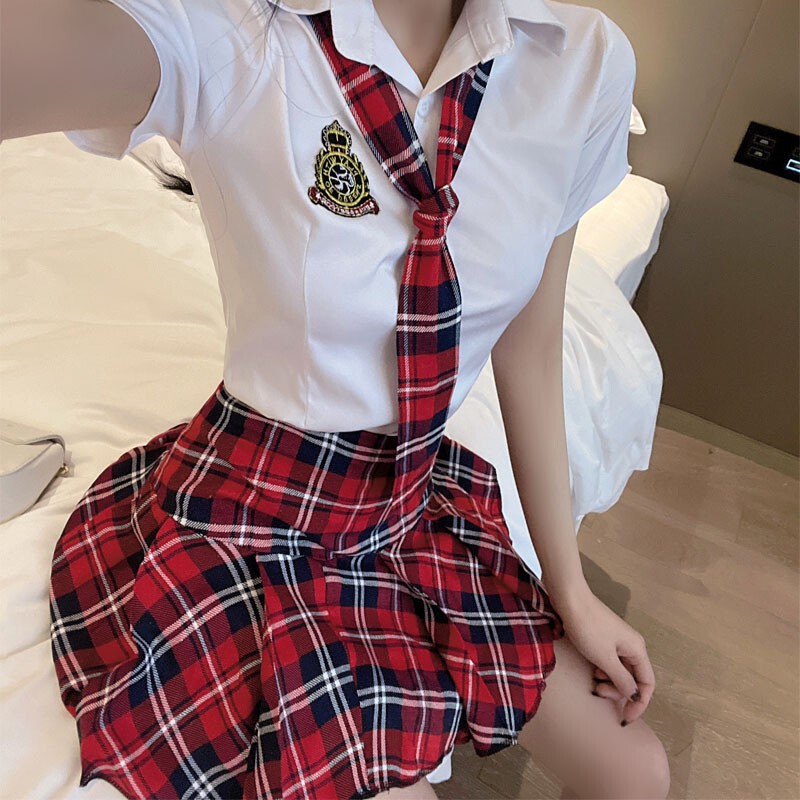 Japanese Jk Campus Style Student Uniform Temptation Plus Fat Plus Size Fat mm Uniform Suit Manufacturer Supplies and Dropshipping