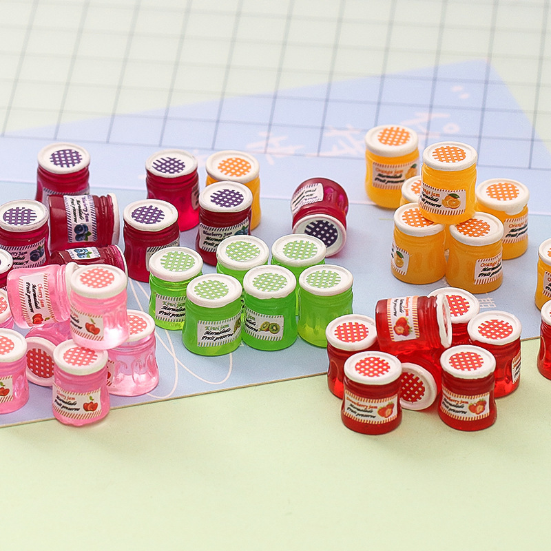 Simulation Stereo Mini Jam Sauce Bottle DIY Convenience Store Handmade Ornaments Hair Accessories Hair Rope Keychain Resin Accessories Simulation Stereo Mini Jam Sauce Bottle DIY Convenience Store Handmade Ornaments Hair Accessories Hair Rope Keychain Resin Accessories