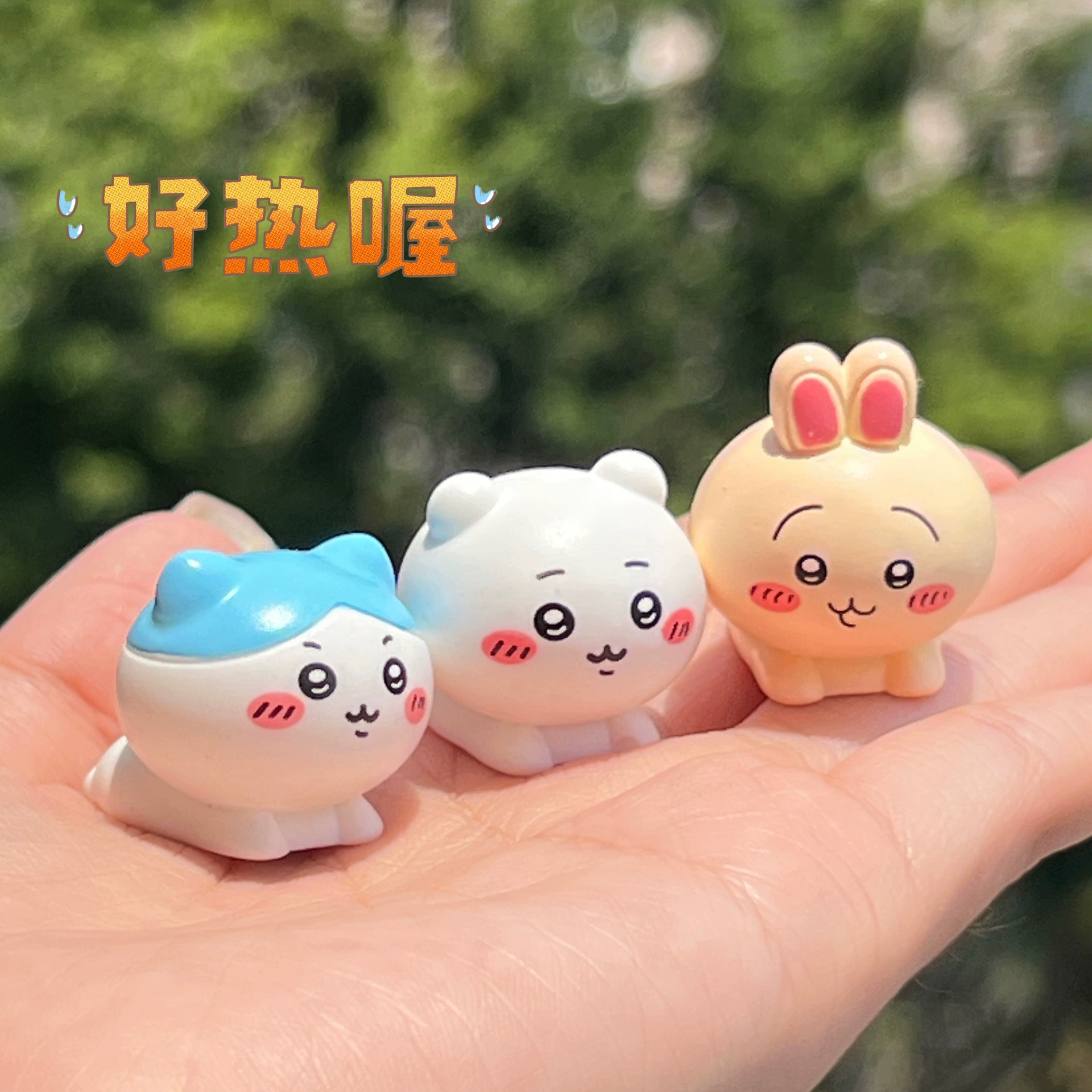 Мини-украшения Jiikawa, маленькие украшения Usachi, медведь Xiaobagua, кукла, маленький подарок, ювелирные изделия, автомобильные украшения