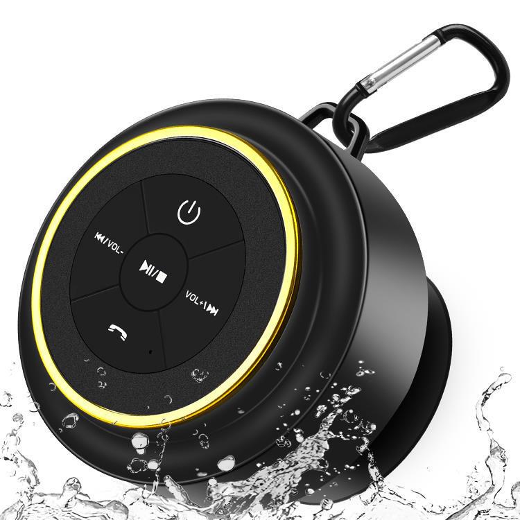 浴室防水スピーカー吸盤タイプホームシャワー Bluetooth スピーカーワイヤレス落下防止ポータブル通話ミニ小型スピーカー|undefined