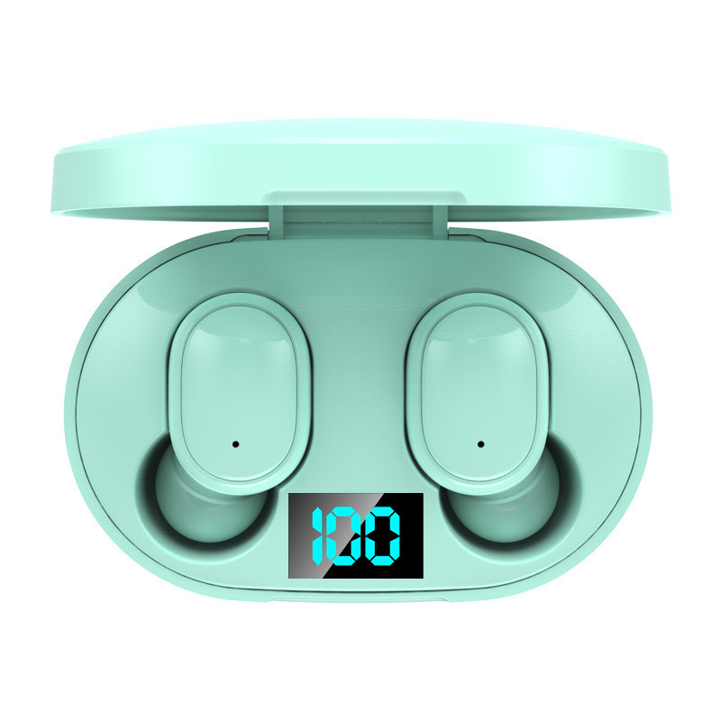 Auriculares Bluetooth E6S verdes