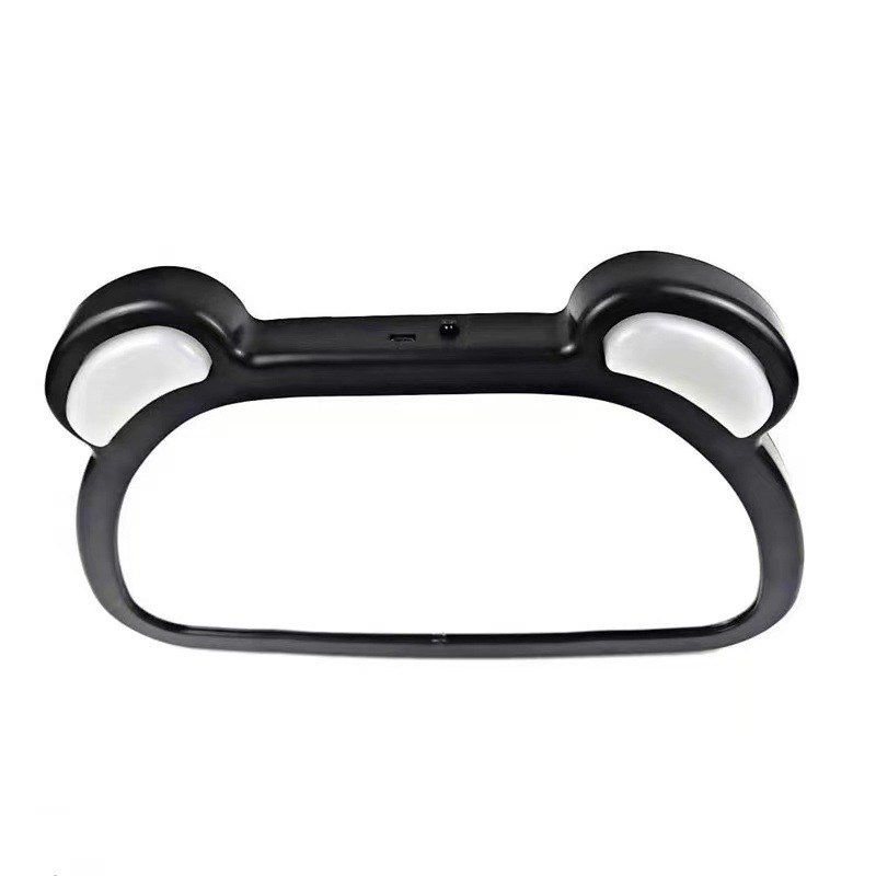 In-car baby rearview mirror car child car seat 360 ° rotating LED reflective auxiliary observation mirror