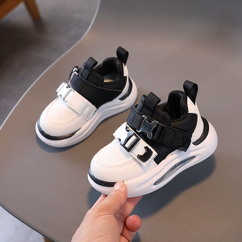Children's sports shoes for boys, non-slip footwear for leisure, soft sole