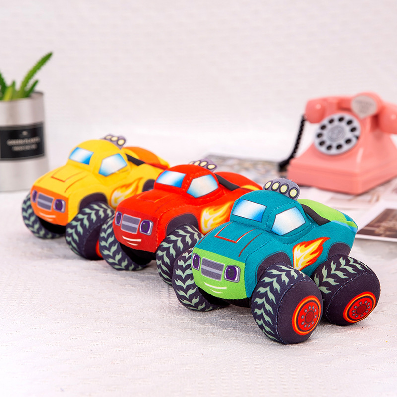 Car Pillow Plush Toy Car Story Doll Cute Doll Little Boy Birthday Gift Creative Gift