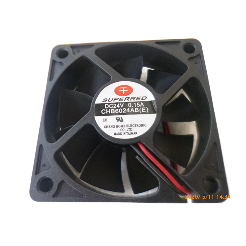 全新 千红 6015 风扇 6CM 散热风扇 6厘米 24V 0.15A 含油 静音
