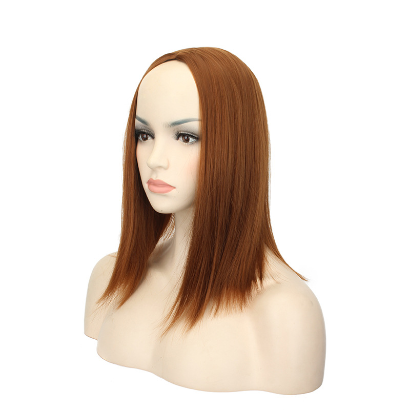 Women's Simple Style Multicolor Casual High Temperature Wire Straight Hair Wigs display picture 3